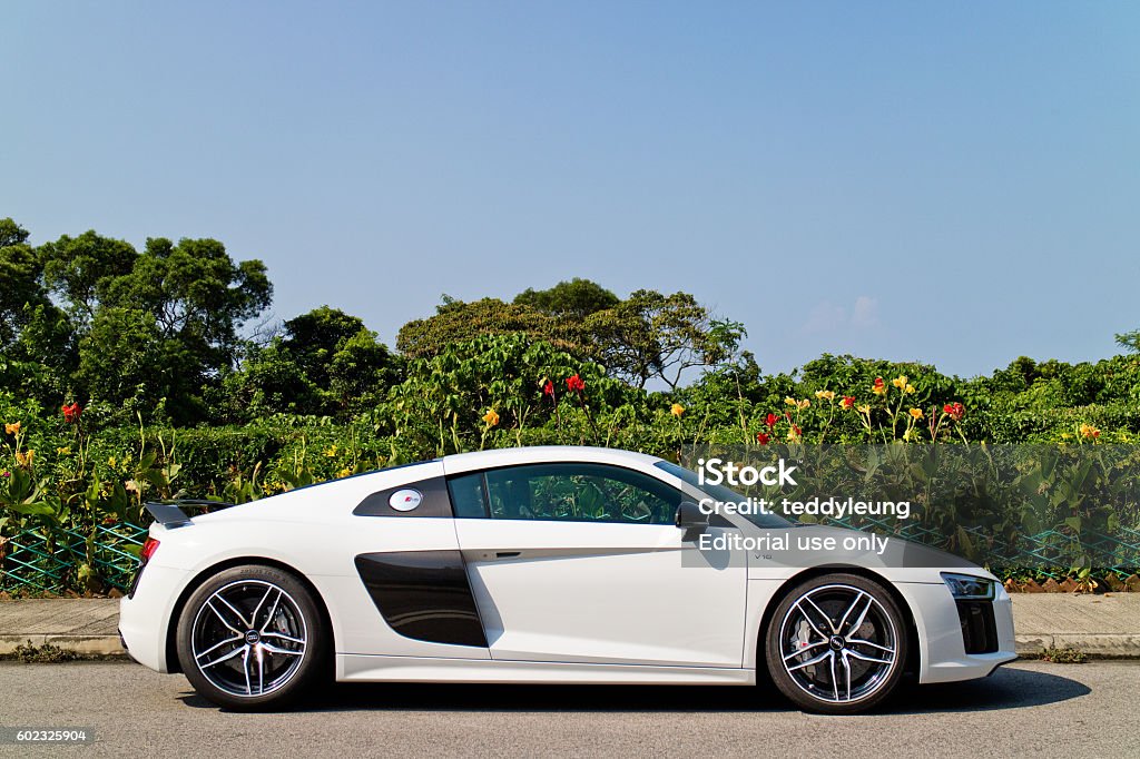 Audi R8 2016 Test Drive Day - Royalty-free Audi Stockfoto