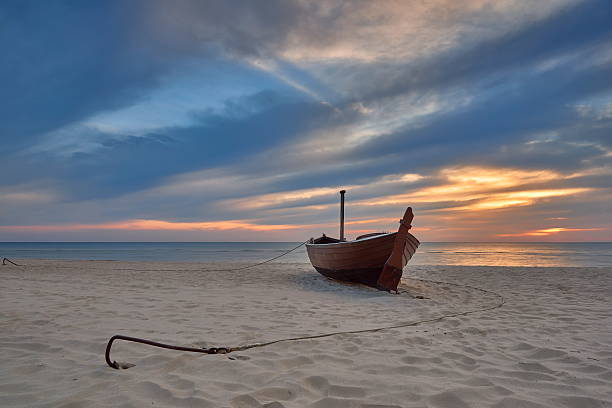 istock Beautiful beach with sea view, clean water & blue sky 602329886