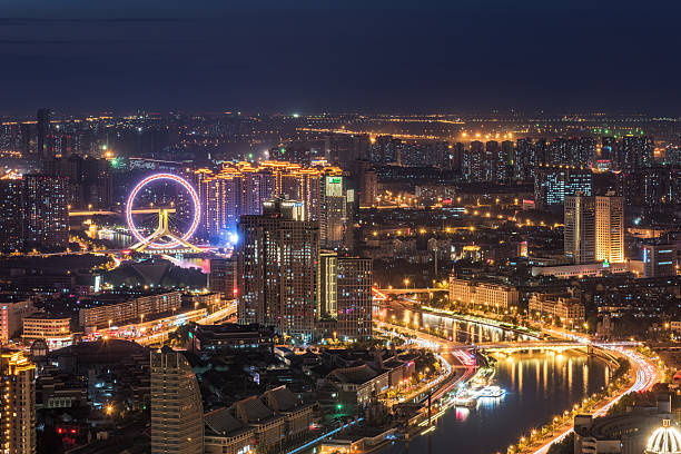 istock China Tianjin City Lights 603151110