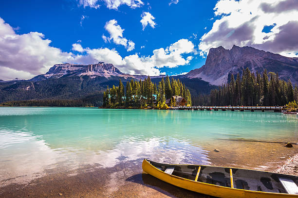 istock The boat is moored 603158560