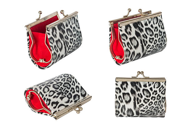 istock female leopard purse isolated on white background 603165774