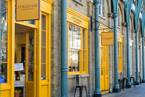 L'Occitane en Provence shop facade stock photo