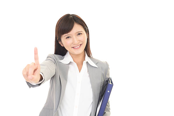 istock Smiling business woman 603185650