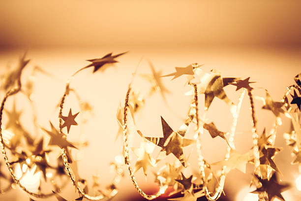 istock Gold shining stars as festive christmas background 603185948