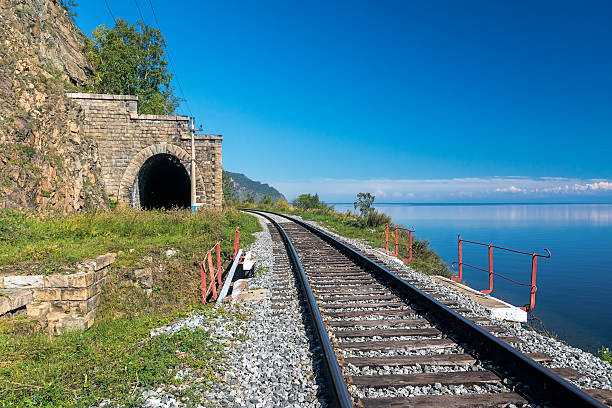 Old tunnel on Circum-Baikal Railway, Siberia