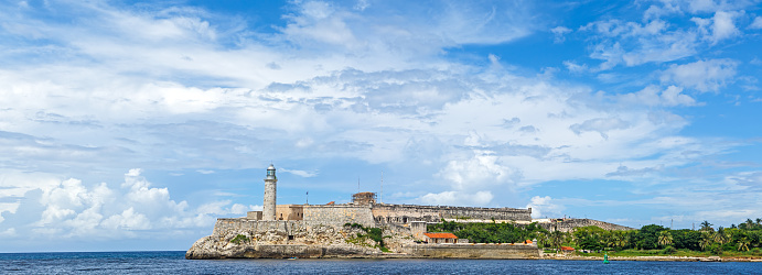 San Juan, Puerto Rico- October 25, 2011: Puerto Rico is the smallest island of the Greater Antilles in the Caribbean, located east of the Dominican Republic. It is a territory of the United States. Here is the La Fortaleza and San Juan National Historic Site , a UNESCO World Heritage.