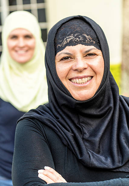 istock Two smiling muslim women 603251284