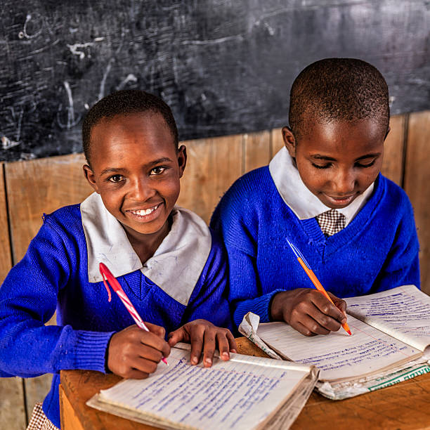 istock African children during English language class, Kenya 603254216