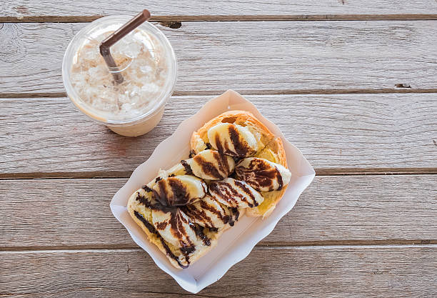 istock Chocolate banana toast 603254356