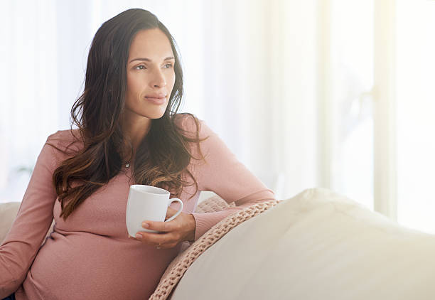 istock Mindful of impending motherhood 603257298