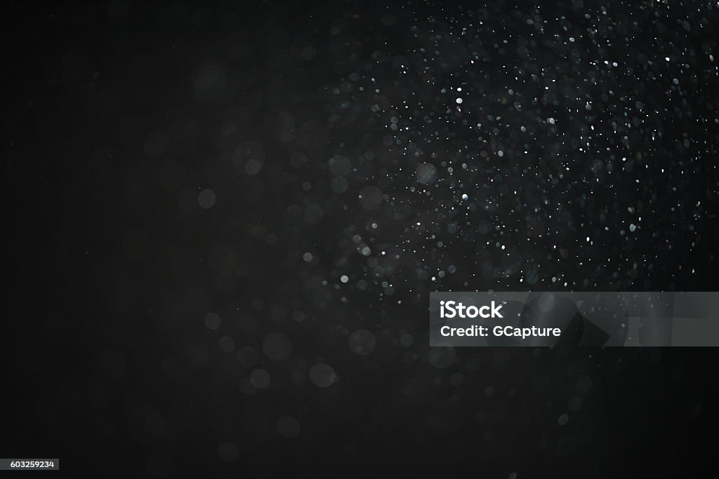 dust particles overblack background fx backdrop dust particles overblack background fx backdrop, real photo no cgi Particle Stock Photo