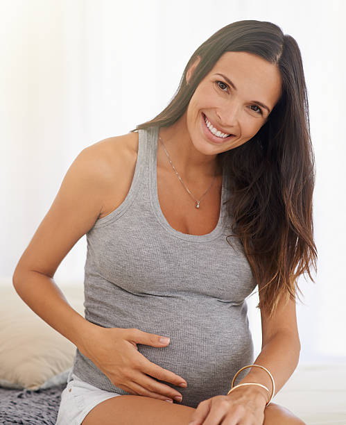 istock Feeling my baby move is the greatest pleasure 603263472