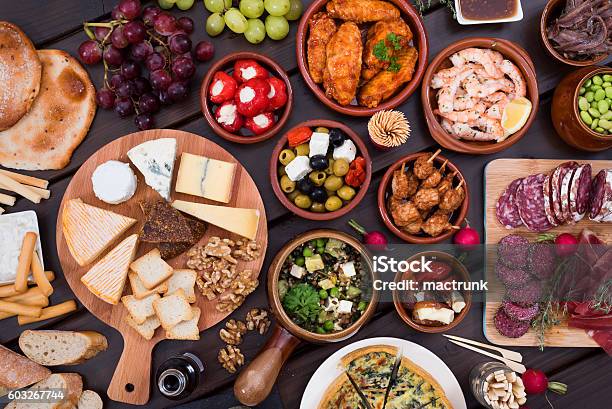 Tapas Food Stock Photo - Download Image Now - Tapas, Food, Spain