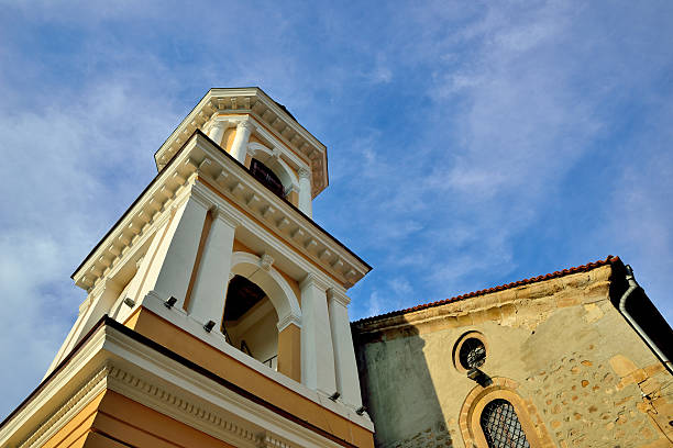 istock Belfry of orthodox church 603270354
