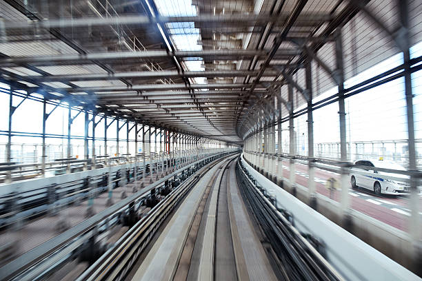 istock Picture inside a commuter train in Tokyo 603280044