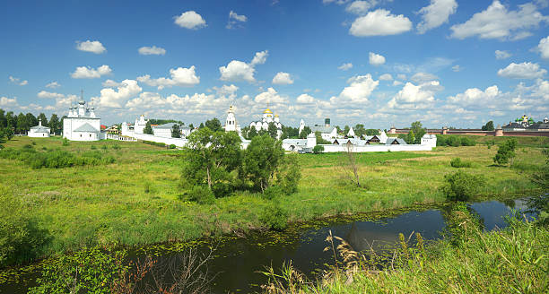 istock Summer landscape in Suzdal 603282546