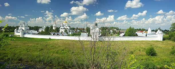 istock Summer landscape in Suzdal 603284856