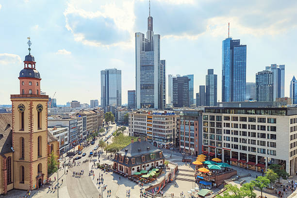 istock Skyline of modern Frankfurt am Main, Germany 603285654