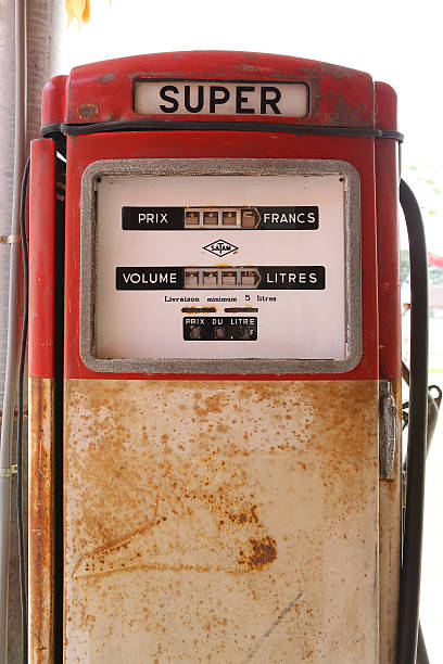 istock Fuel Dispenser Vintage in thailand 603286336