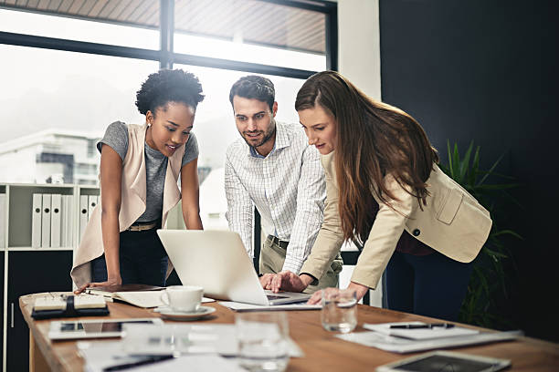 istock Together we achieve more in less time 603287302