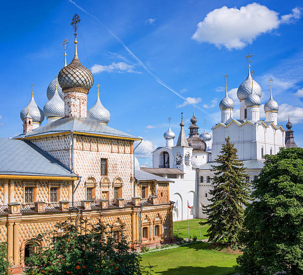 istock Rostov kremlin, Golden Ring, Russia 603290362