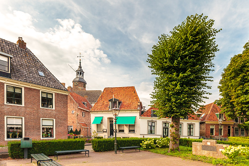 scenery around Middelburg Abbey in Middelburg located in the dutch province of Zeeland