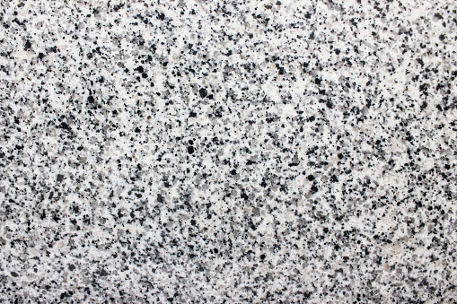 Black and white granite textured material