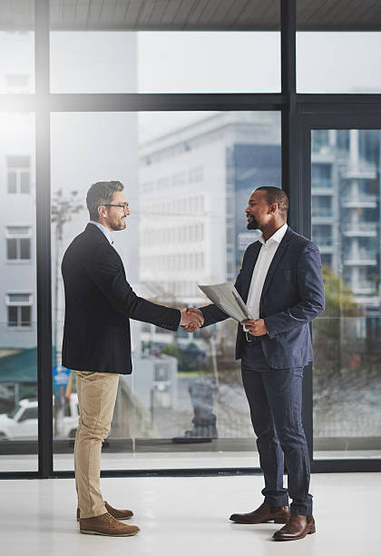 istock Mutual respect goes a long way in business 603318406