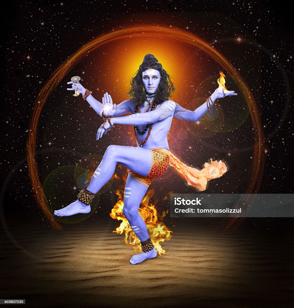 Shiva Nataraja Hindu God Lord Siva In Dancing Pose Stock Photo ...