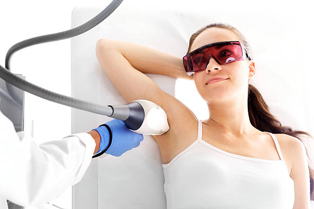 istock Beauty clinic, laser hair removal. 603837946
