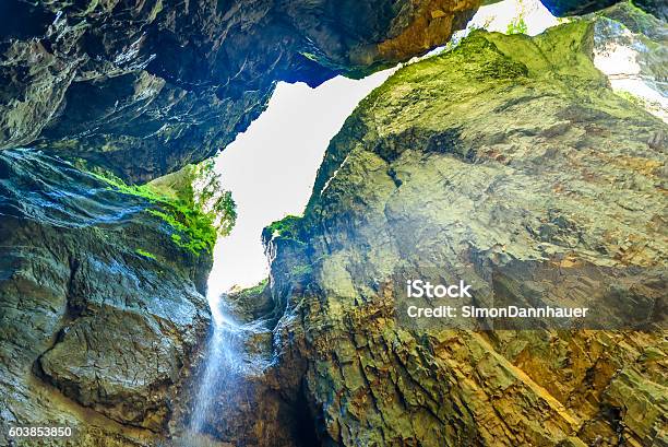 Breitachklamm Gorge With River In South Of Germany Stock Photo - Download Image Now
