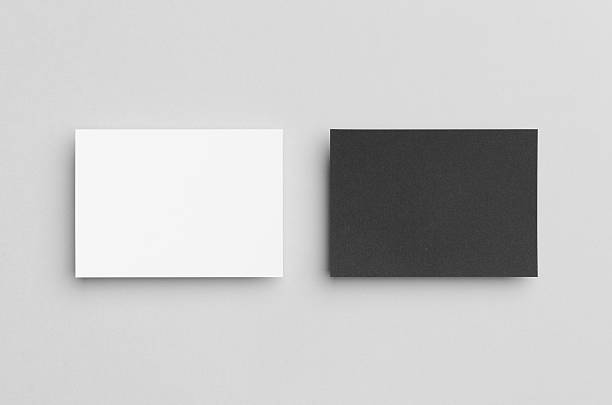 istock Black & White A6 Flyer / Postcard / Invitation Mock-Up 603855538