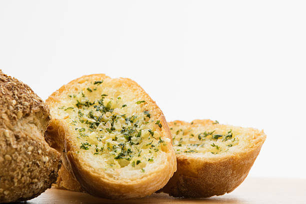 istock fresh homemade bread with garlic bread 603855786