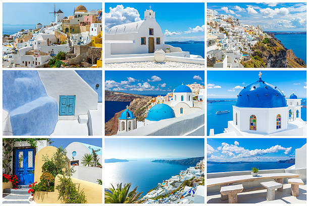 istock Landscape Santorini Island, Greece 603862482