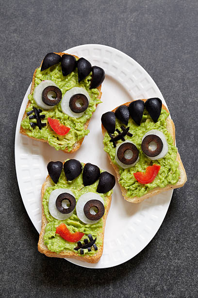 istock Halloween green monster sandwich 603864896