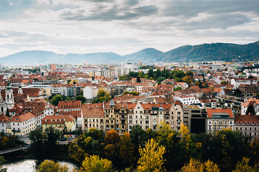 Graz city in Austria 