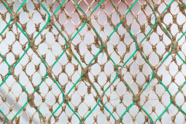 istock Nautical Rope Fishing Net 603866138