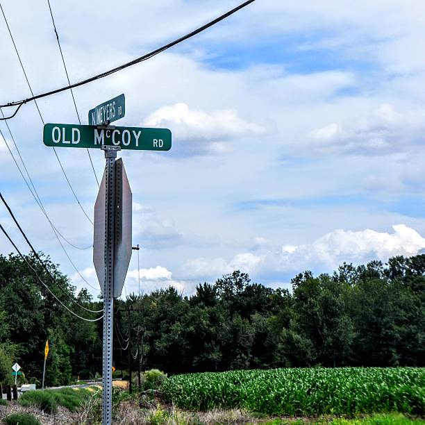 istock Old McCoy Street Sign 603867106