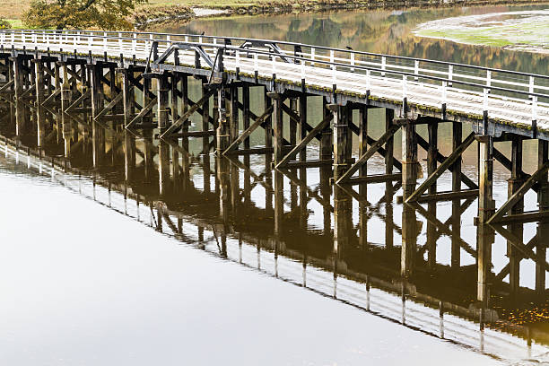 istock Penmaenpool toll bridge, evening 603870006