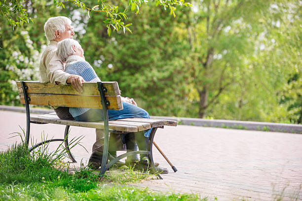 istock Elderly couple outdoors 603873140
