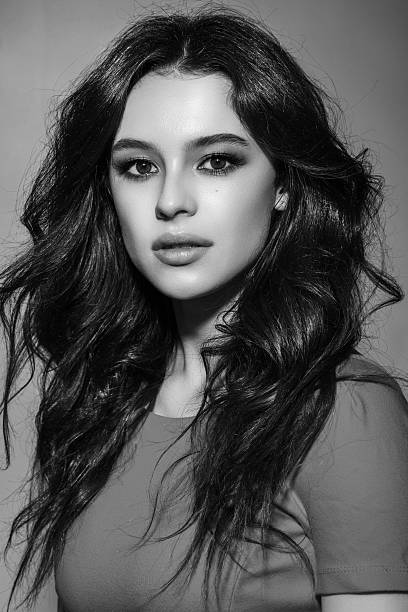 istock Studio shot of young beautiful woman 603874388