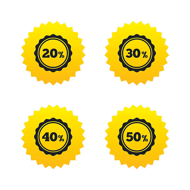 istock Sale discount icons. Special offer price signs. 603891576