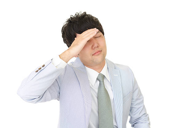 istock Tired Asian businessman 603898876