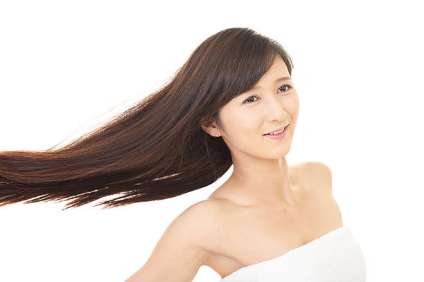 istock Woman with beautiful long hair 603899720