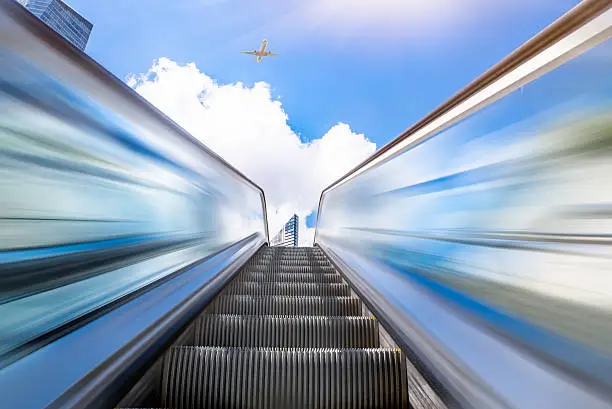 Photo of Escalator in an underground station