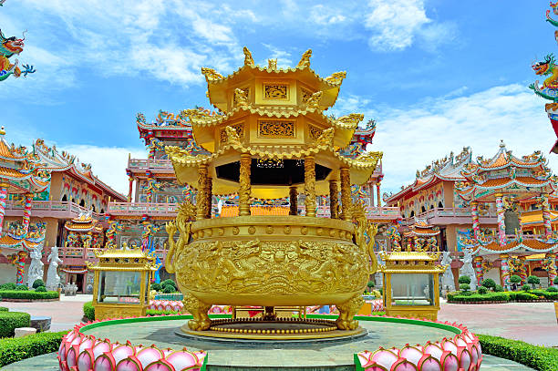 Naja Chinese Shrine, Chonburi, Thailand