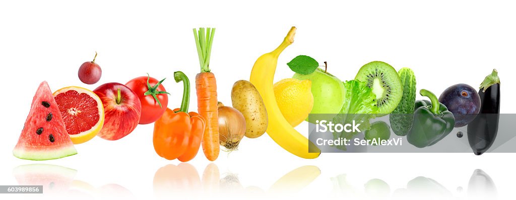 Obst und Gemüse  - Lizenzfrei Apfel Stock-Foto