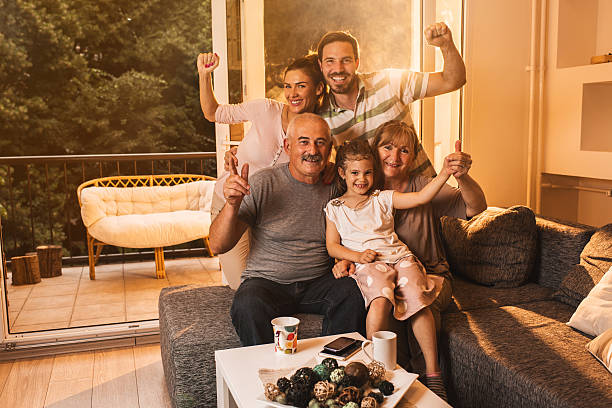 istock We are one happy family! 603991656
