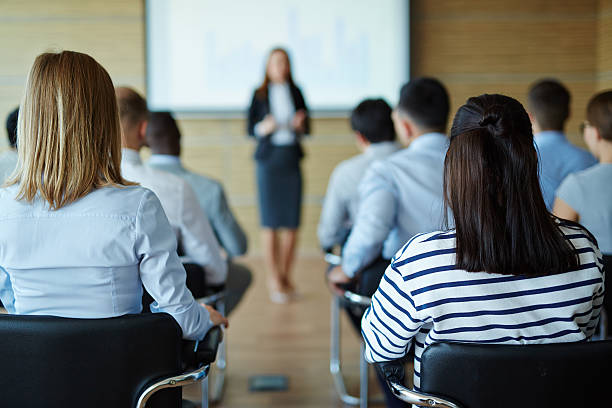 istock Lecture for business people 603992048