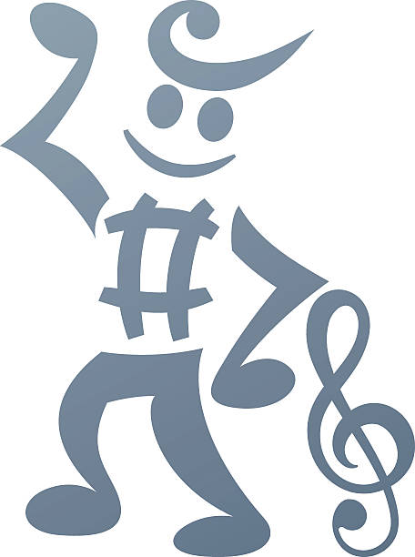 Music Man Stock Illustration - Download Image Now - Musical Note, Human  Face, Characters - iStock